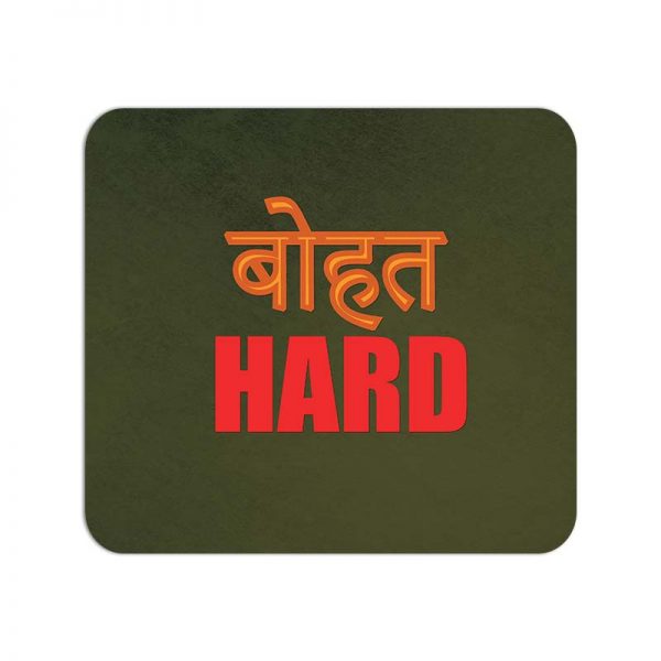 Bahot Hard  Printed Mouse Pad