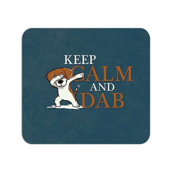 Keep Calm and DAB Printed Mouse Pad