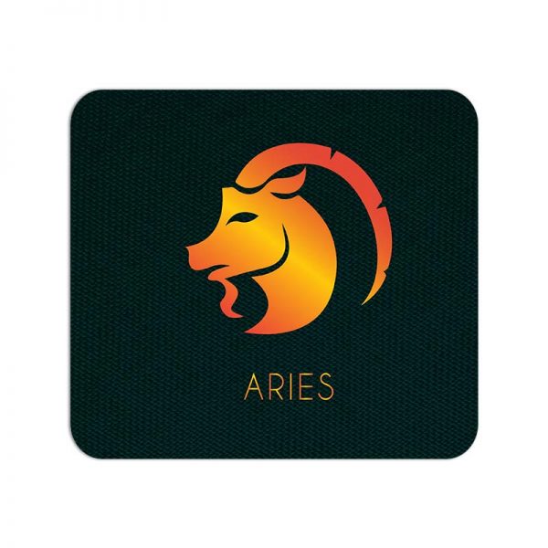 Zodiac Sign-ARIES Printed Mouse Pad