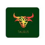 Zodiac Sign-TAURUS Printed Mouse Pad