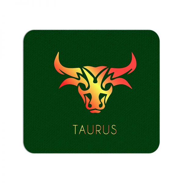 Zodiac Sign-TAURUS Printed Mouse Pad