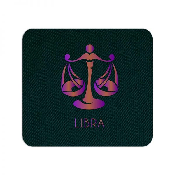 Zodiac Sign-LIBRA Printed Mouse Pad