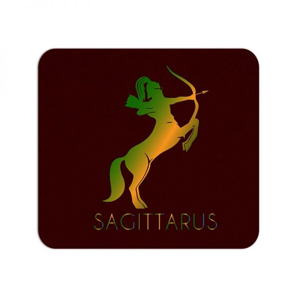 Zodiac Sign-SAGITTARUS Printed Mouse Pad