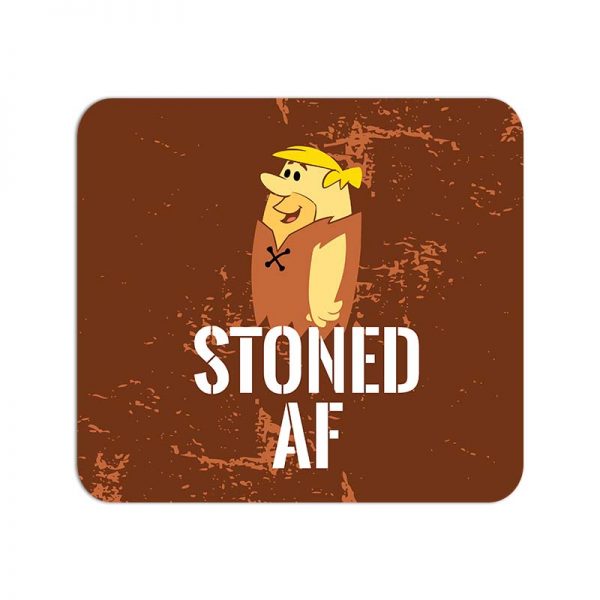 Stoned AF Printed Mouse Pad