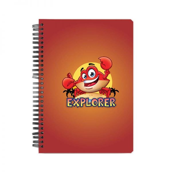 Explorer  Printed Notebook