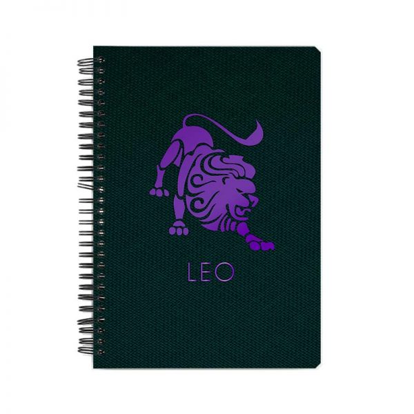 Zodiac Sign-LEO Printed Notebook