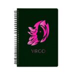 Zodiac Sign-VIRGO Printed Notebook