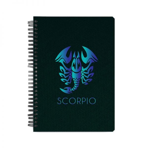 Zodiac Sign-SCORPIO Printed Notebook