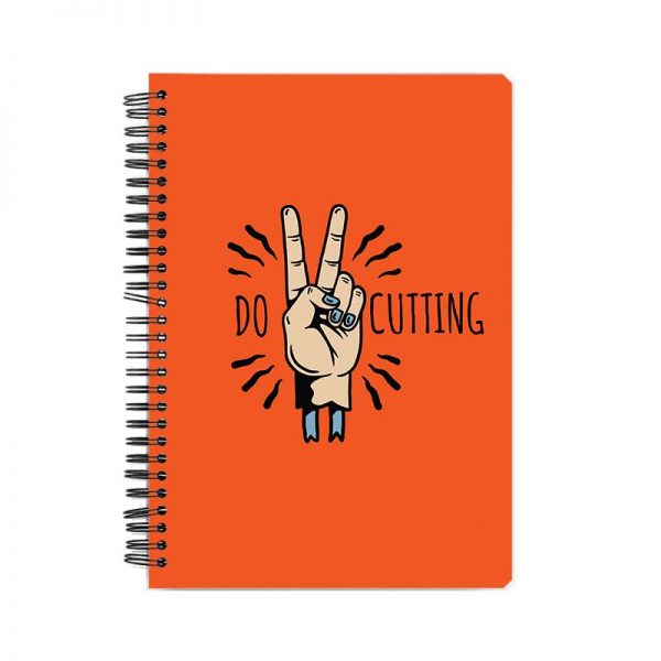 Do Cutting Printed Notebook