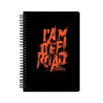 I'AM OFF ROAD Printed Notebook