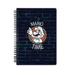 Mario Time Printed Notebook