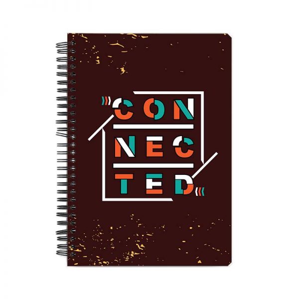 CONNECTED Printed Notebook