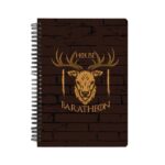 House Baratheon Printed Notebook