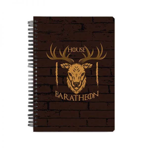 House Baratheon Printed Notebook