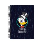 Quaking People Up Printed Notebook