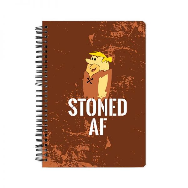 Stoned AF Printed Notebook