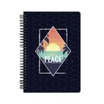 Peace Printed Notebook