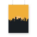 Minimal Printed Poster