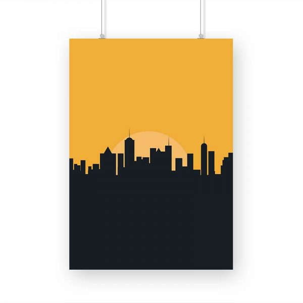 Minimal Printed Poster