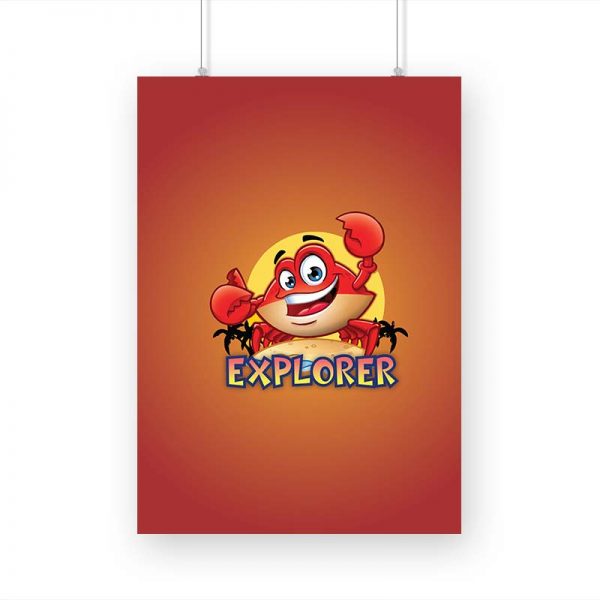 Explorer Printed Poster