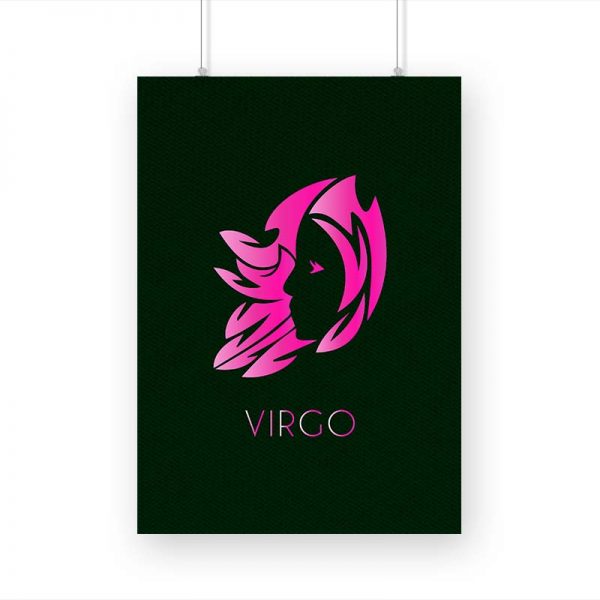 Zodiac Sign-VIRGO Printed Poster