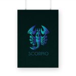 Zodiac Sign-SCORPIO Printed Poster