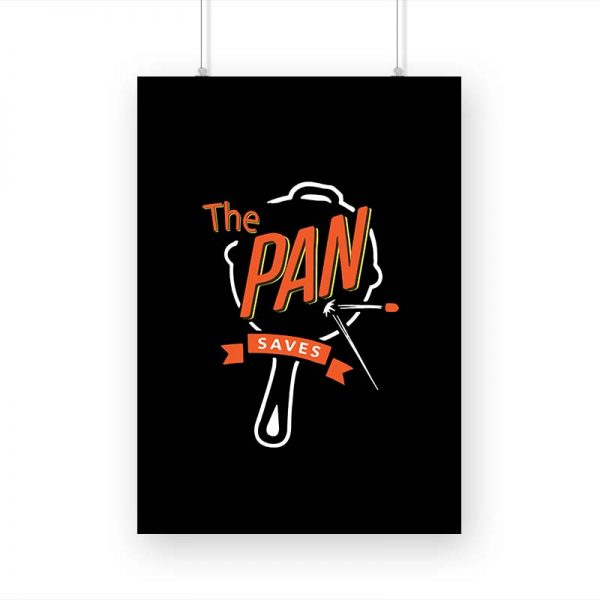 The PAN saves Printed Poster