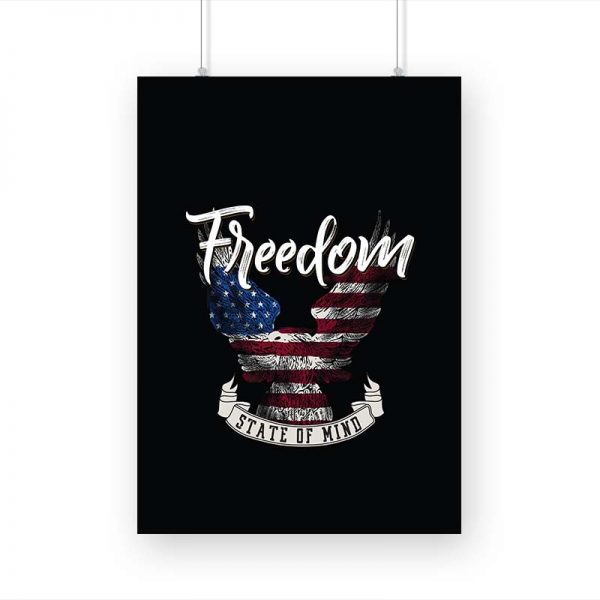 Freedom-State Of Mind Printed Poster