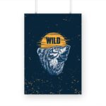 WILD Printed Poster