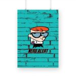 Dexter's Laboratory-Nerd Alert Printed Poster