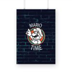 Mario Time Printed Poster