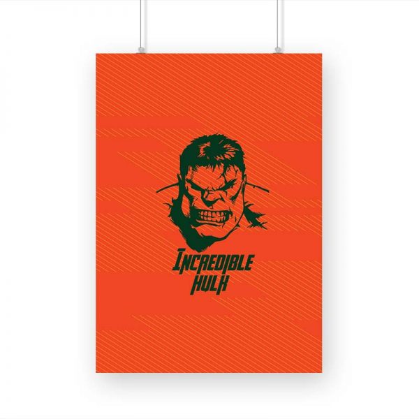 Incredible Hulk Printed Poster