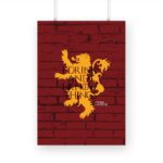 Tyrion Lannister-I drink and I know Things Printed Poster