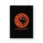 House of Targaryen Printed Poster