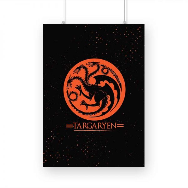 House of Targaryen Printed Poster